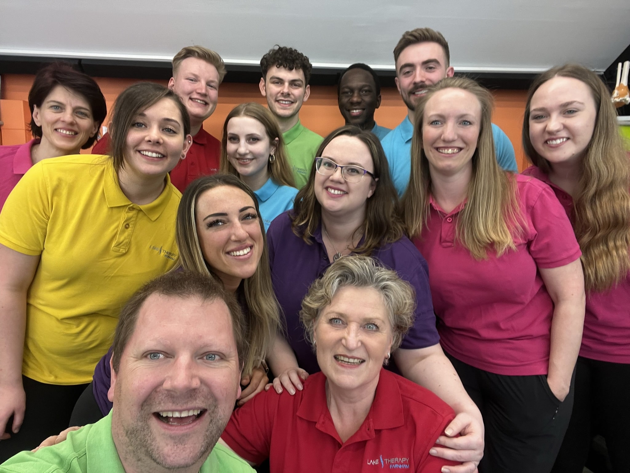 Team Photo Lake Therapy