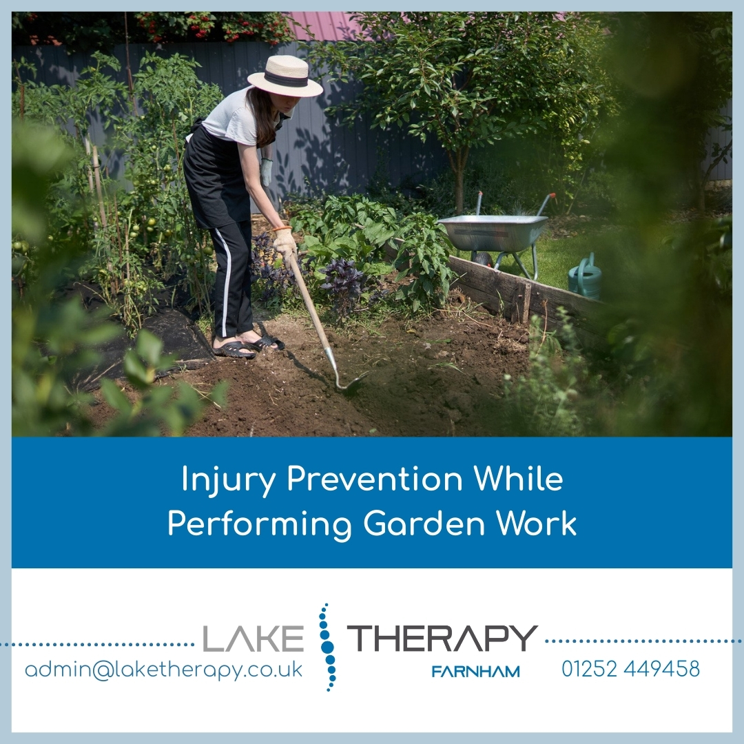 garden work injury prevention