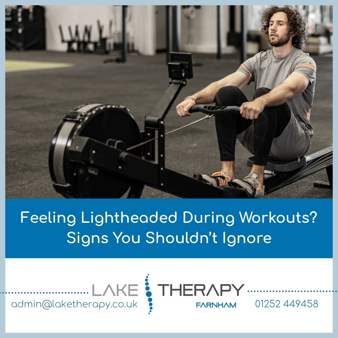 feeling lightheaded during workouts
