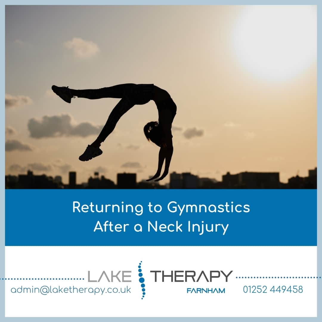 returning to gymnastics after a neck injury