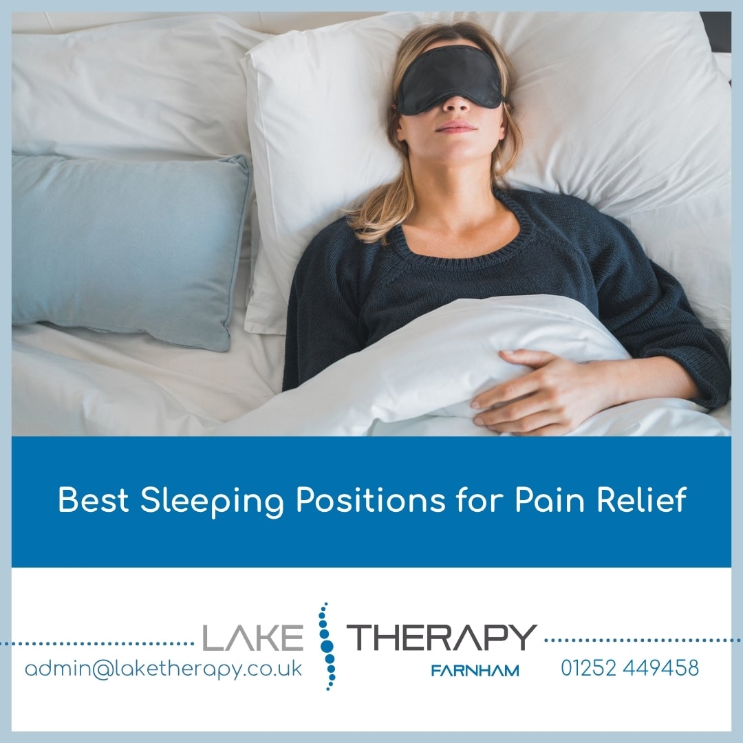 sleeping positions for pain relief